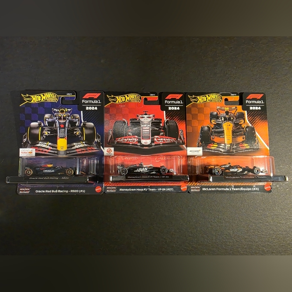 Hot Wheels Formula 1 Collectible Race Car SET - Picture 2 of 6